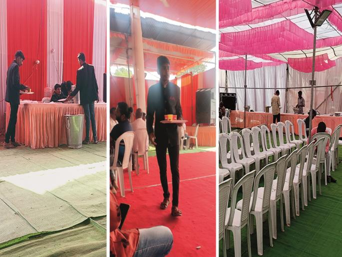 'Potoba Khush Tar Pracharat Josh'; 'Corporate' accommodation for workers, special chef from Delhi | ‘पोटोबा खुश तर प्रचारात जोश’; कार्यकर्त्यांची ‘कॉर्पोरेट’ सोय, दिल्लीवरून आले खास आचारी 'Potoba Khush Tar Pracharat Josh'; 'Corporate' accommodation for workers, special chef from Delhi | ‘पोटोबा खुश तर प्रचारात जोश’; कार्यकर्त्यांची ‘कॉर्पोरेट’ सोय, दिल्लीवरून आले खास आचारी