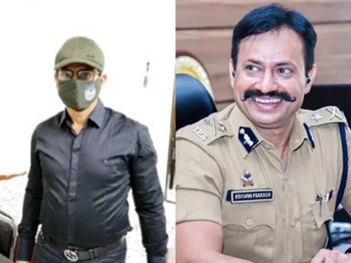 The names of the police commissioners were boiling, krishna prakash plan and catch | चक्क पोलिसांच्या नावे उकळत होते खंडणी, आयुक्तांनी असा रचला सापळा... The names of the police commissioners were boiling, krishna prakash plan and catch | चक्क पोलिसांच्या नावे उकळत होते खंडणी, आयुक्तांनी असा रचला सापळा...