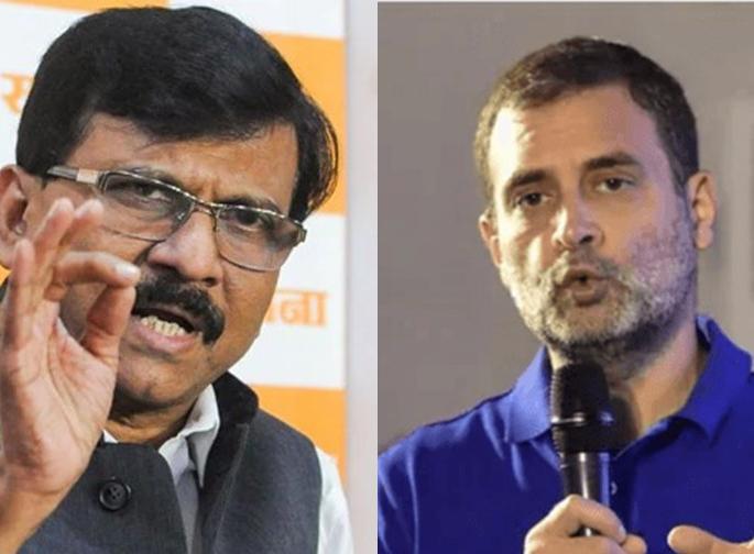 Rahul gandhi : Shiv Sena's 100 percent truth, Rahul Gandhi should be declared the candidate for the post of PM | Rahul gandhi : 'शिवसेनेचं 100 टक्के खरंय, राहुल गांधींना PM पदाचे उमेदवार घोषित करावं'