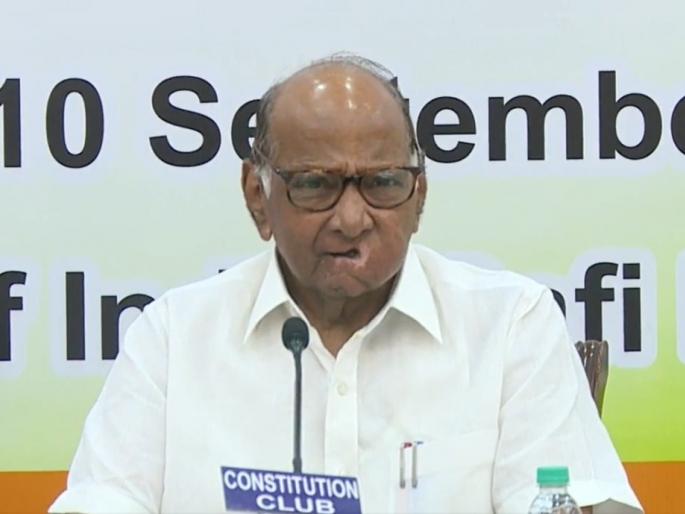 "Will not bow before Delhi", Sharad Pawar said Shivaji Maharaj's inspiration | Sharad Pawar: "दिल्लीसमोर झुकणार नाही", पवारांनी सांगितली शिवाजी महाराजांची प्रेरणा "Will not bow before Delhi", Sharad Pawar said Shivaji Maharaj's inspiration | Sharad Pawar: "दिल्लीसमोर झुकणार नाही", पवारांनी सांगितली शिवाजी महाराजांची प्रेरणा