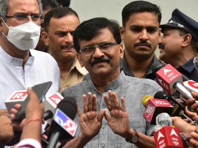 Crime branch asked for evidence from Sanjay Raut | 'त्या' आरोपप्रकरणी क्राईम ब्रँचने मागितले संजय राऊतांकडे पुरावे Crime branch asked for evidence from Sanjay Raut | 'त्या' आरोपप्रकरणी क्राईम ब्रँचने मागितले संजय राऊतांकडे पुरावे