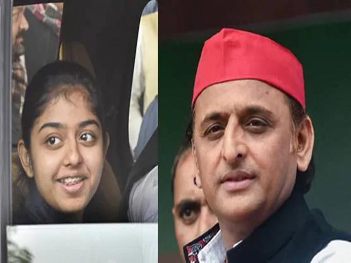 Akhilesh Yadav's daughter involved in anti-CAA agitation? | अखिलेश यादव यांची कन्याही CAA विरोधी आंदोलनात सहभागी ?