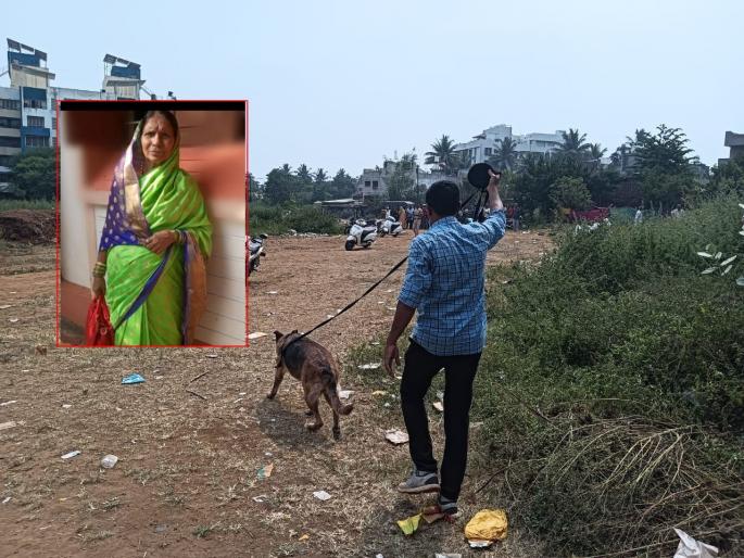 In Subhashnagar, an old woman was brutally murdered by throwing a stone on her head in kolhapur | डोक्यात दगड घालून वृद्धेचा निर्घृण खून; श्वान पथकासह पोलीस घटनास्थळी In Subhashnagar, an old woman was brutally murdered by throwing a stone on her head in kolhapur | डोक्यात दगड घालून वृद्धेचा निर्घृण खून; श्वान पथकासह पोलीस घटनास्थळी