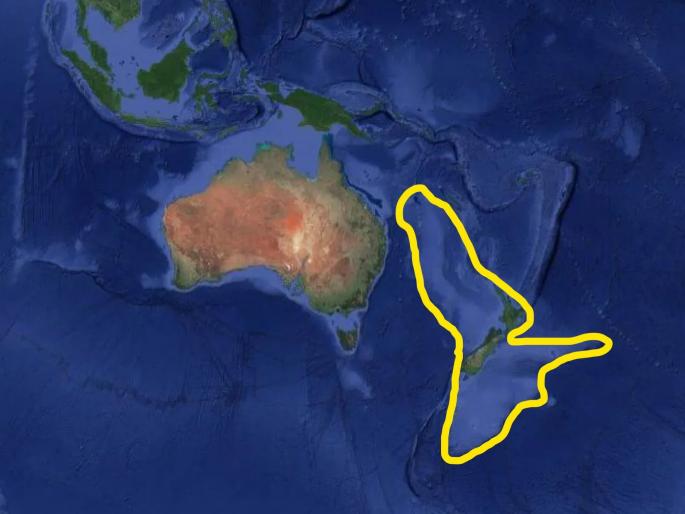 Eighth continent found after 381 years on earth | पृथ्वीवर 381 वर्षांनी सापडला आठवा खंड; 'हे' असेल नाव Eighth continent found after 381 years on earth | पृथ्वीवर 381 वर्षांनी सापडला आठवा खंड; 'हे' असेल नाव