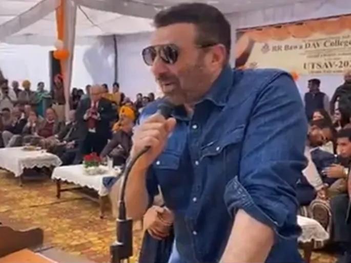 mp sunny deol faces criticism for his remarks | अभिनेत्याला नेता बनवलं की, हेच होणार; काँग्रेसकडून सनीच्या 'त्या' वक्तव्याचा समाचार