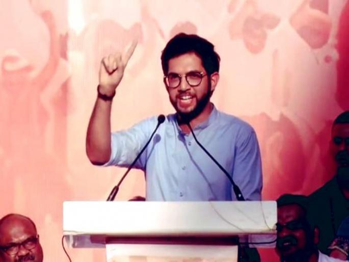 ...Then the traitors will be put in jail, sworn to the power of the dighs; Aditya's 'Thakari' on Eknath Shinde | ...तेव्हा गद्दारांना जेलमध्ये भरणार, दिघेंच्या शक्तीस्थळी शपथ; आदित्य यांचा 'ठाकरी' बाणा ...Then the traitors will be put in jail, sworn to the power of the dighs; Aditya's 'Thakari' on Eknath Shinde | ...तेव्हा गद्दारांना जेलमध्ये भरणार, दिघेंच्या शक्तीस्थळी शपथ; आदित्य यांचा 'ठाकरी' बाणा