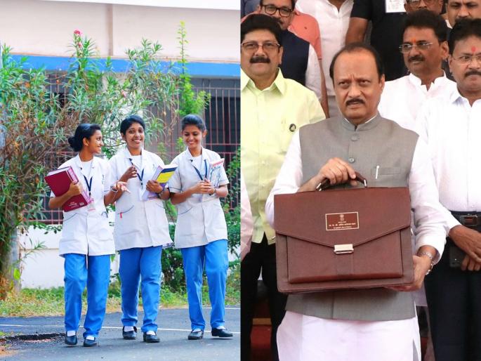 Women's power in the budget; 1 lakh women benefits in the district, nursing colleges at 8 places budget by ajit pawar | अर्थसंकल्पात नारीशक्ती ; जिल्ह्यात १ लाख महिलांना लाभ, ८ ठिकाणी नर्सिंग कॉलेज Women's power in the budget; 1 lakh women benefits in the district, nursing colleges at 8 places budget by ajit pawar | अर्थसंकल्पात नारीशक्ती ; जिल्ह्यात १ लाख महिलांना लाभ, ८ ठिकाणी नर्सिंग कॉलेज
