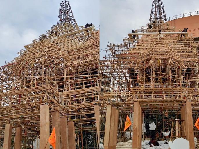 Replica of Ram Janmabhoomi Temple at Ulhasnagar Program from 21st January to 1st February | उल्हासनगरात अयोध्येतील राम मंदिराची प्रतिकृती; २१ जानेवारी ते १ फेब्रुवारी दरम्यान उत्सव Replica of Ram Janmabhoomi Temple at Ulhasnagar Program from 21st January to 1st February | उल्हासनगरात अयोध्येतील राम मंदिराची प्रतिकृती; २१ जानेवारी ते १ फेब्रुवारी दरम्यान उत्सव