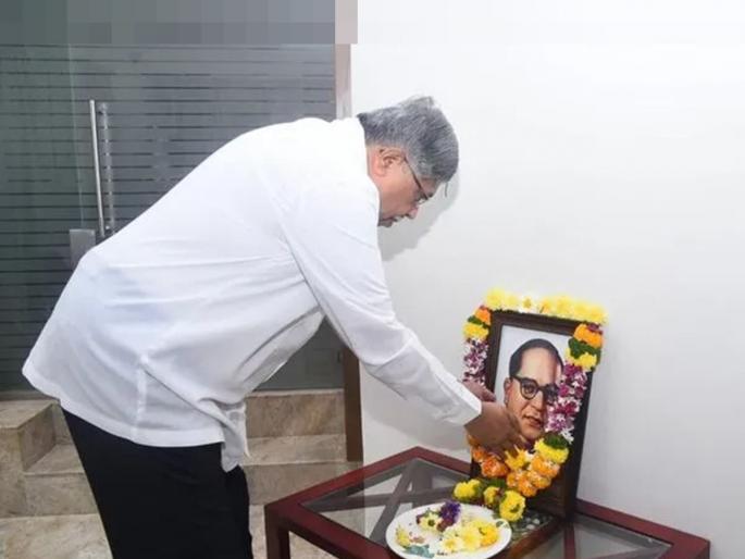I will take ink, even bullets on my chest for dr. babasaheb ambedkar, Chandrakant Patal's greetings to Babasaheb on Shaurya Dini | 'मी शाईच काय, छातीवर गोळ्याही झेलेन', शौर्यदिनी चंद्रकांत पाटलांचं बाबासाहेबांना अभिवादन I will take ink, even bullets on my chest for dr. babasaheb ambedkar, Chandrakant Patal's greetings to Babasaheb on Shaurya Dini | 'मी शाईच काय, छातीवर गोळ्याही झेलेन', शौर्यदिनी चंद्रकांत पाटलांचं बाबासाहेबांना अभिवादन