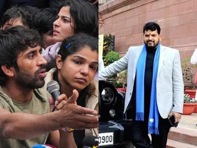 Now, this followed our job, but...; Banjrang Punia said it clearly brijbhushan sharan singh and agitation | आता, हे आमच्या नोकरीच्या मागे लागले, पण...; बंजरंग पुनियानं स्पष्टच सांगितलं Now, this followed our job, but...; Banjrang Punia said it clearly brijbhushan sharan singh and agitation | आता, हे आमच्या नोकरीच्या मागे लागले, पण...; बंजरंग पुनियानं स्पष्टच सांगितलं
