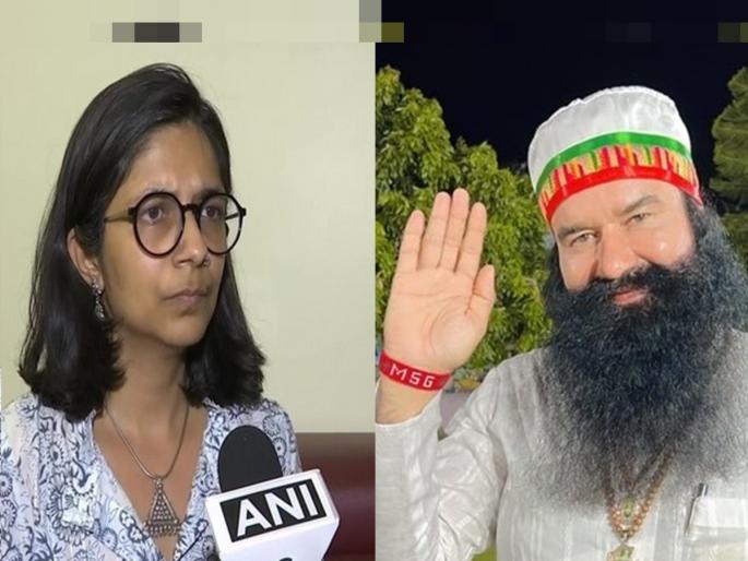 Revoke gurumit Ram Rahim's parole, send him back to jail; Swati Maliwal was furious on haryana government | Ram Rahim: राम रहिमचा पॅरोल रद्द करा, तुरुंगात परत पाठवा; स्वाती मालीवाल संतापल्या Revoke gurumit Ram Rahim's parole, send him back to jail; Swati Maliwal was furious on haryana government | Ram Rahim: राम रहिमचा पॅरोल रद्द करा, तुरुंगात परत पाठवा; स्वाती मालीवाल संतापल्या