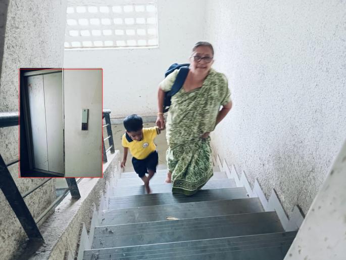 Electricity supply to Swapnpurti housing project cut off due to 17 lakhs spent by Mahavitran | लिफ्ट बंद ! महावितरणचे 17 लाख थकविल्याने स्वप्नपूर्ती गृहप्रकल्पाचा वीजपुरवठा खंडित Electricity supply to Swapnpurti housing project cut off due to 17 lakhs spent by Mahavitran | लिफ्ट बंद ! महावितरणचे 17 लाख थकविल्याने स्वप्नपूर्ती गृहप्रकल्पाचा वीजपुरवठा खंडित