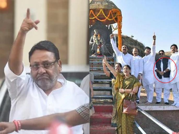 Nawab Malik: 'Chhatrapati's hands were not up while chanting but; As soon as ED's horse is hit to nawab malik, MNS ameya khopkar | Nawab Malik: "छत्रपतींचा जयघोष करताना हात वर नव्हते पण; ED चा..."; मनसेची मलिकांना चपराक Nawab Malik: 'Chhatrapati's hands were not up while chanting but; As soon as ED's horse is hit to nawab malik, MNS ameya khopkar | Nawab Malik: "छत्रपतींचा जयघोष करताना हात वर नव्हते पण; ED चा..."; मनसेची मलिकांना चपराक