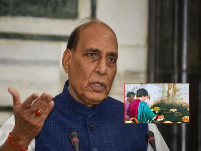 Congress' use of religion for power; Criticism of Rajnath Singh in Karnataka election | काँग्रेसकडून सत्तेसाठी धर्माचा वापर; कर्नाटकात राजनाथसिंहांची टीका