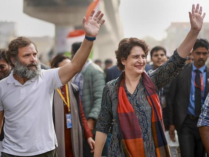 rahul gandhi from amethi and priyanka gandhi from varanasi big announcement about contesting elections | राहुल गांधी अमेठीतून, प्रियांका वाराणसीतून? निवडणूक लढवण्याबाबत मोठी घोषणा rahul gandhi from amethi and priyanka gandhi from varanasi big announcement about contesting elections | राहुल गांधी अमेठीतून, प्रियांका वाराणसीतून? निवडणूक लढवण्याबाबत मोठी घोषणा