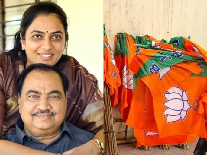 Were you wearing Nagpuri bangles then? Angry question of Khadse's daughter to MLA ram satpute | तेव्हा तुम्ही नागपुरी बांगड्या भरल्या होत्या का? खडसेंच्या लेकीचा संतप्त सवाल Were you wearing Nagpuri bangles then? Angry question of Khadse's daughter to MLA ram satpute | तेव्हा तुम्ही नागपुरी बांगड्या भरल्या होत्या का? खडसेंच्या लेकीचा संतप्त सवाल