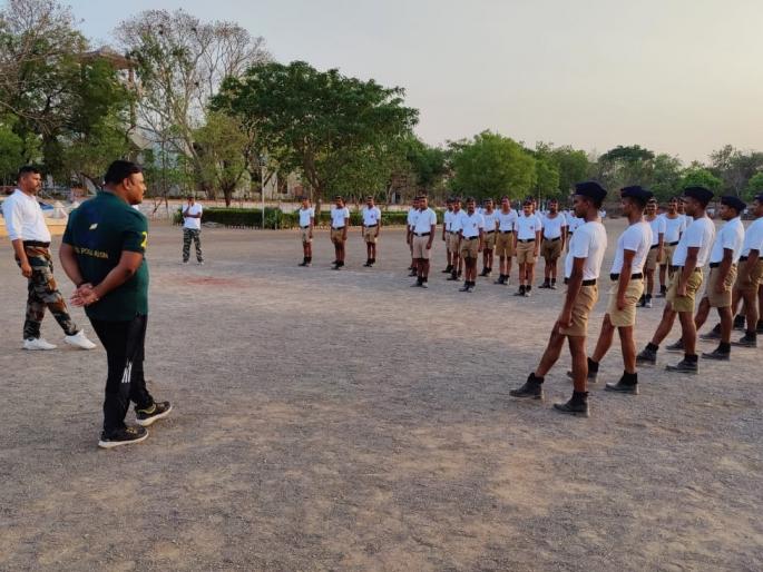 Due to polluted water, hot sun, the condition of police trainees deteriorated | दुषीत पाणी, तापत्या उन्हामुळे प्रशिक्षणार्थी पाेलिसांची प्रकृती बिघडली Due to polluted water, hot sun, the condition of police trainees deteriorated | दुषीत पाणी, तापत्या उन्हामुळे प्रशिक्षणार्थी पाेलिसांची प्रकृती बिघडली