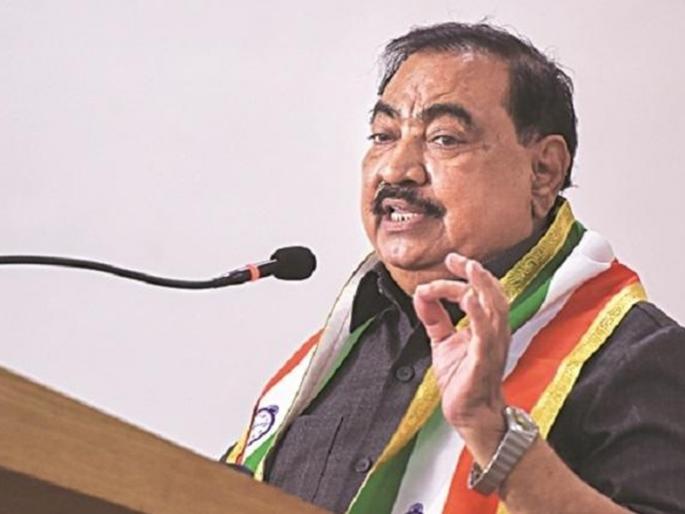 BJP will be the chairman of the Jalgaon district bank, Eknath Khadse's statement caused confusion | जिल्हा बँकेचा अध्यक्ष 'भाजपचाच' होणार, खडसेंच्या विधानाने उडाला गोंधळ BJP will be the chairman of the Jalgaon district bank, Eknath Khadse's statement caused confusion | जिल्हा बँकेचा अध्यक्ष 'भाजपचाच' होणार, खडसेंच्या विधानाने उडाला गोंधळ