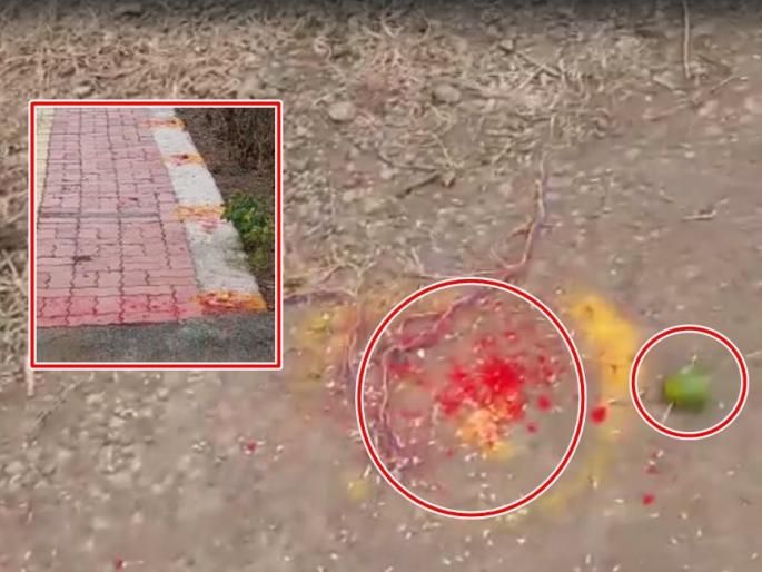 Aghori puja at midnight in graveyard, fear among villagers; Andhashradha nirmulan samiti reached the police station | स्मशानात मध्यरात्री अघोरी पूजा, ग्रामस्थांमध्ये भीती; अंनिसने गाठले पोलीस स्टेशन Aghori puja at midnight in graveyard, fear among villagers; Andhashradha nirmulan samiti reached the police station | स्मशानात मध्यरात्री अघोरी पूजा, ग्रामस्थांमध्ये भीती; अंनिसने गाठले पोलीस स्टेशन