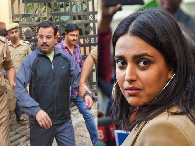 Omar Khalid's question on the bail of the minister's son, netizens troll to swara bhaskar | लखीमपूरप्रकरणी मंत्रीपुत्राला जामीन, स्वराने विचारला उमर खालिदचा सवाल, मग... Omar Khalid's question on the bail of the minister's son, netizens troll to swara bhaskar | लखीमपूरप्रकरणी मंत्रीपुत्राला जामीन, स्वराने विचारला उमर खालिदचा सवाल, मग...