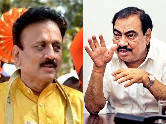 Political : New variant in Eknath Khadse-Girish Mahajan political debate in jamnagar | Political : एकनाथ खडसे-गिरीश महाजन यांच्या राजकीय वादात 'नवा व्हेरीयंट' Political : New variant in Eknath Khadse-Girish Mahajan political debate in jamnagar | Political : एकनाथ खडसे-गिरीश महाजन यांच्या राजकीय वादात 'नवा व्हेरीयंट'