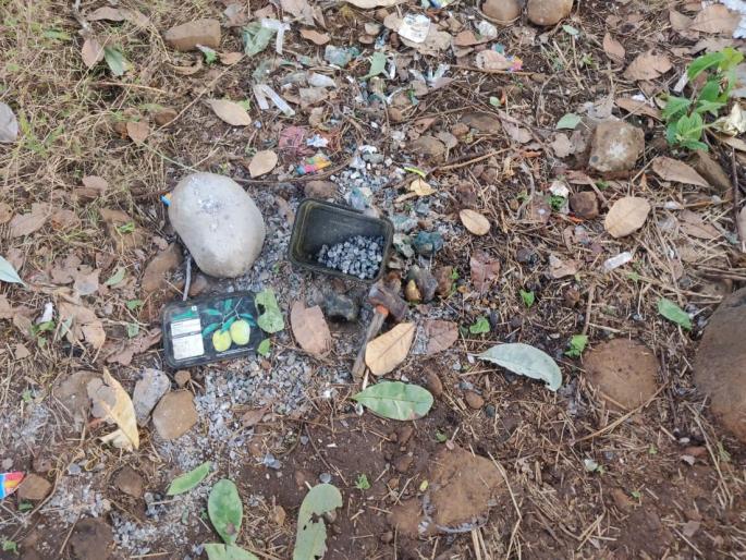 One killed in village bomb blast in raigad, 25 bombs found at the scene | गावठी बॉम्बच्या स्फोटात एकाचा मृत्यू, घटनास्थळावर आढळले 25 बॉम्ब