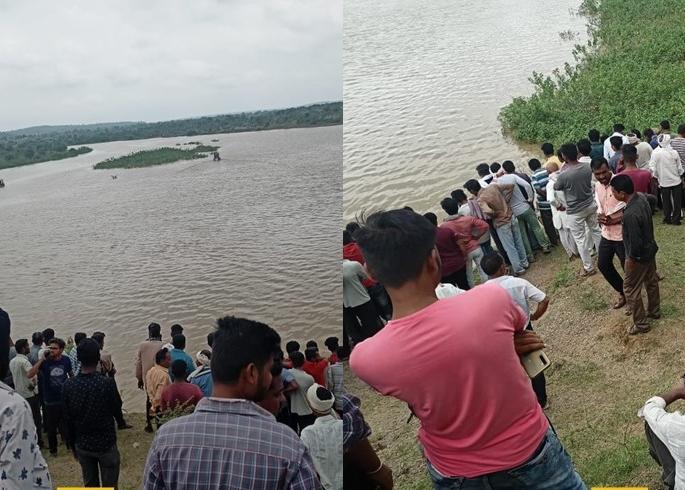 Unfortunately, 11 people drowned in the river in nagpur narkhed | धक्कादायक... होडी पलटल्याने 11 जण नदीत बुडाले, तिघांचे मृतदेह हाती लागले