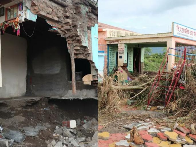 Schools are already closed, floods have affected classes, BJP MLA mangesh chavan said | आधीच शाळा बंद, महापुराने झाली दुर्दशा, भाजप आमदाराने दाखवली दशा Schools are already closed, floods have affected classes, BJP MLA mangesh chavan said | आधीच शाळा बंद, महापुराने झाली दुर्दशा, भाजप आमदाराने दाखवली दशा