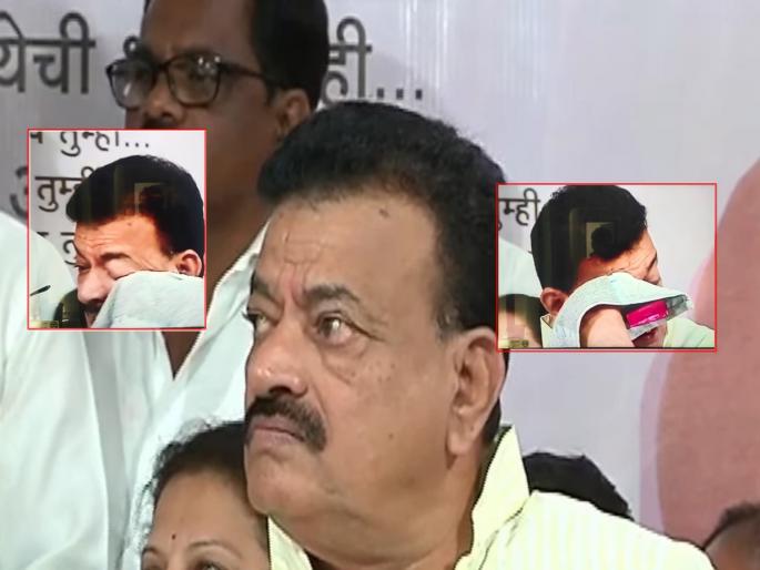 Child's speech, Bhaskar Jadhav moved to tears; The gathering of activists is emotional of Shivsena | मुलाचं भाषण, भास्कर जाधवांना अश्रू अनावर; शिवसेनेचा मेळावा बनला भावनिक Child's speech, Bhaskar Jadhav moved to tears; The gathering of activists is emotional of Shivsena | मुलाचं भाषण, भास्कर जाधवांना अश्रू अनावर; शिवसेनेचा मेळावा बनला भावनिक