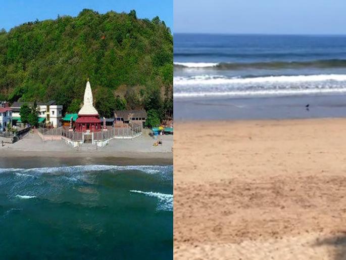 Despite Angarki, the crowd at Ganpatipule is less, due to the rules, the shore is wet | गणपतीपुळेत दीड वर्षानंतर पहिलीच अंगारकी, गर्दी कमी, सागरी किनाराही ओस