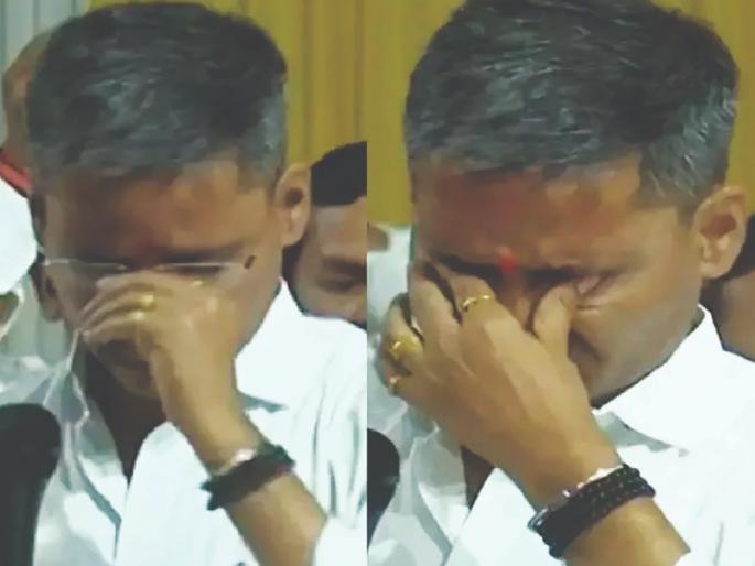 Datla Hundaka...left MLA; Nilesh Lanke blew the trumpet of the Lok Sabha | दाटला हुंदका... आमदारकी सोडली; निलेश लंकेनी फुंकले लोकसभेचे रणशिंग Datla Hundaka...left MLA; Nilesh Lanke blew the trumpet of the Lok Sabha | दाटला हुंदका... आमदारकी सोडली; निलेश लंकेनी फुंकले लोकसभेचे रणशिंग