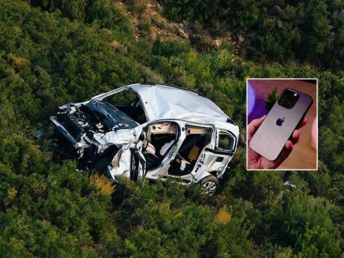 iphone-14 saves a man's life after his car falls into 400 feet deep ttec | सुदैव... कार ४०० फूट दरीत कोसळली; पण, iPhone 14 मुळे मिळाले 'जीवदान' iphone-14 saves a man's life after his car falls into 400 feet deep ttec | सुदैव... कार ४०० फूट दरीत कोसळली; पण, iPhone 14 मुळे मिळाले 'जीवदान'
