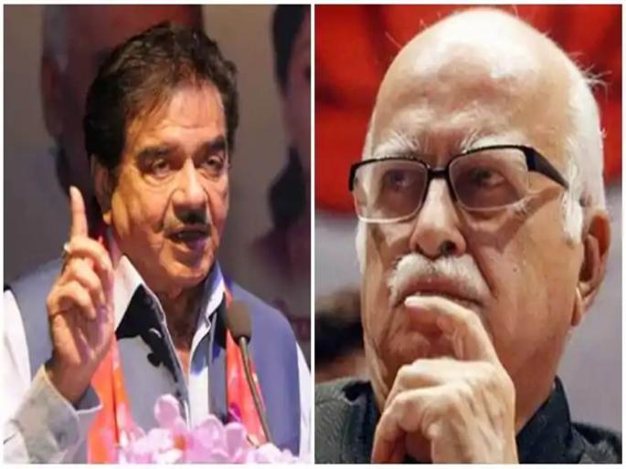 lok sabha elections 2019 advani ji was in tears didnt stop me from leaving shatrughan sinha | भाजप सोडताना अडवणींच्या डोळ्यात आश्रू; पण त्यांनी रोखले नाही : शत्रुघ्न सिन्हा lok sabha elections 2019 advani ji was in tears didnt stop me from leaving shatrughan sinha | भाजप सोडताना अडवणींच्या डोळ्यात आश्रू; पण त्यांनी रोखले नाही : शत्रुघ्न सिन्हा