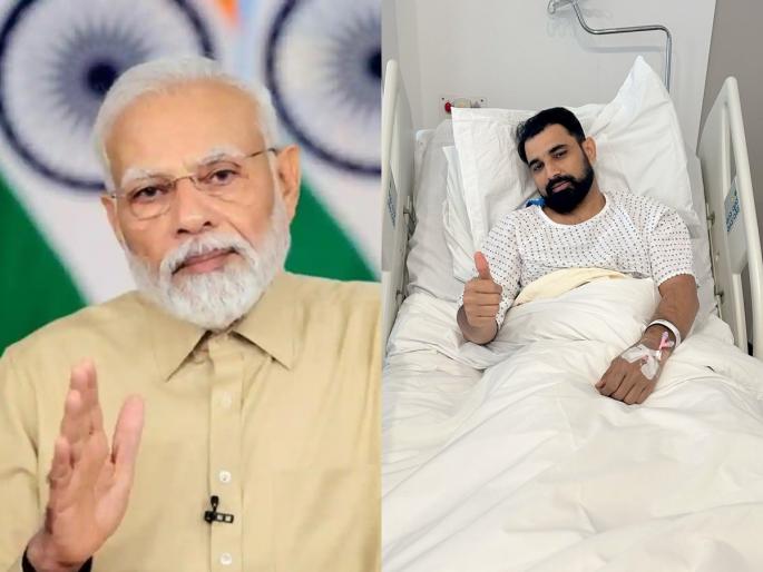 Narendra Modi's tweet for Mohammed Shami; The bowler overwhelmed by the Prime Minister's affection | मोहम्मद शमीसाठी नरेंद्र मोदींचं ट्विट; पंतप्रधानांच्या आपुलकीने भारावला गोलंदाज