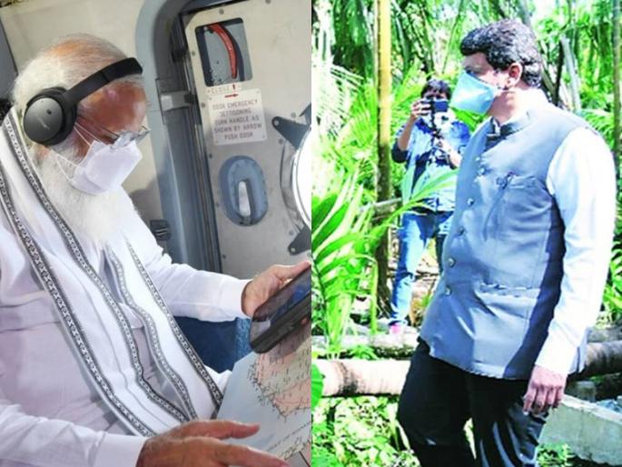 Will this be acceptable to Fadnavis? Modi was slapped and Devendra's ears were pierced | हे फडणवीसांना तर पटेल काय? मोदींना कानपिचक्या, देवेंद्रांचे कान टोचले