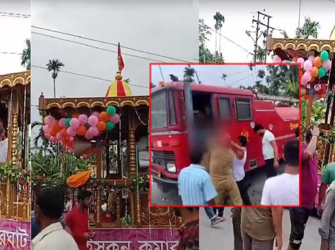 Major accident in Jagannath Rath Yatra in Tripura, 6 dead, 15 injured | त्रिपुरातील रथ यात्रेत मोठी दुर्घटना, ६ जणांचा मृत्यू, १५ जखमी Major accident in Jagannath Rath Yatra in Tripura, 6 dead, 15 injured | त्रिपुरातील रथ यात्रेत मोठी दुर्घटना, ६ जणांचा मृत्यू, १५ जखमी