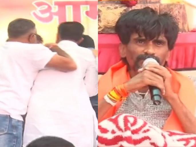 Manoj Jarange got up from his seat, went Sagar bungalow of Devendra Fadanvis and said; A big mess in the distance | जरांगे आक्रमक, फडणवीसांच्या सागर बंगल्याकडे निघाले; अंतरवालीत मोठा गोंधळ Manoj Jarange got up from his seat, went Sagar bungalow of Devendra Fadanvis and said; A big mess in the distance | जरांगे आक्रमक, फडणवीसांच्या सागर बंगल्याकडे निघाले; अंतरवालीत मोठा गोंधळ