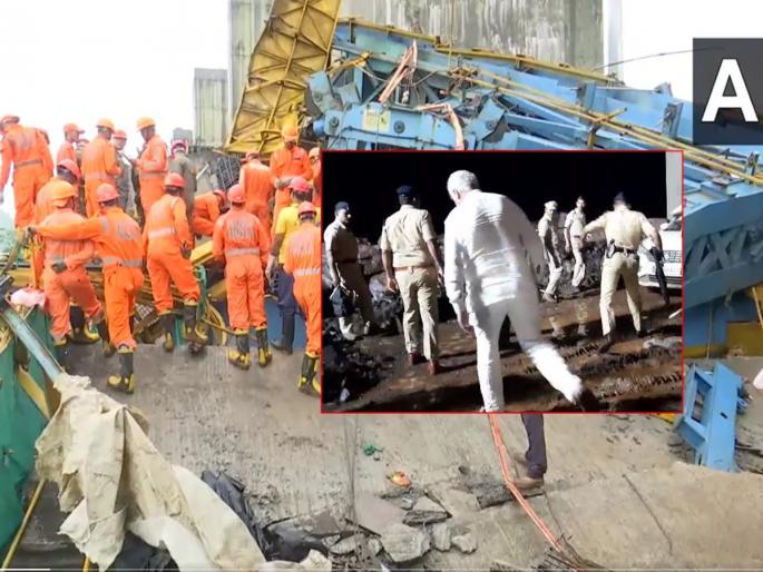 Death toll in Shahapur accident on Samriddhi Highway rises to 17, Minister Dada Bhuse at the scene | 'समृद्धी' महामार्ग अपघातातील मृतांची संख्या १७ वर, मुख्यमंत्र्यांचा रात्री १ वाजताच भुसेंना फोन Death toll in Shahapur accident on Samriddhi Highway rises to 17, Minister Dada Bhuse at the scene | 'समृद्धी' महामार्ग अपघातातील मृतांची संख्या १७ वर, मुख्यमंत्र्यांचा रात्री १ वाजताच भुसेंना फोन