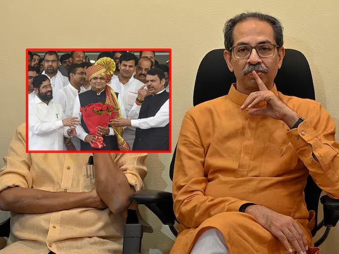 Speaker himself is illegal... Uddhav Thackeray spoke clearly about the disqualification of 16 MLAs on Judgement of SC | अध्यक्षच बेकायदेशीर... आमदारांच्या अपात्रतेसंदर्भातील निर्णयावर उद्धव ठाकरे स्पष्टच बोलले Speaker himself is illegal... Uddhav Thackeray spoke clearly about the disqualification of 16 MLAs on Judgement of SC | अध्यक्षच बेकायदेशीर... आमदारांच्या अपात्रतेसंदर्भातील निर्णयावर उद्धव ठाकरे स्पष्टच बोलले