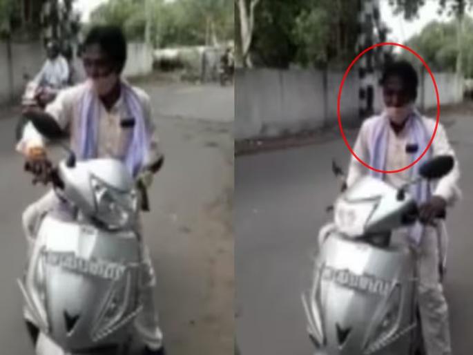 I am a BJP corporator, you..; Defeated candidate's husband threatens the police in merath traffic | मी भाजप नगरसेवक आहे, तुम्ही..; पराभूत उमेदवाराच्या पतीची ट्रॅफिक पोलिसांना धमकी I am a BJP corporator, you..; Defeated candidate's husband threatens the police in merath traffic | मी भाजप नगरसेवक आहे, तुम्ही..; पराभूत उमेदवाराच्या पतीची ट्रॅफिक पोलिसांना धमकी