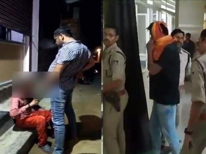Arrested for urinating on tribal youth, works with BJP leaders of madhya pradesh by police | आदिवासी युवकावर युरीन करणारा अटकेत, भाजप नेत्यांसोबत करतो काम Arrested for urinating on tribal youth, works with BJP leaders of madhya pradesh by police | आदिवासी युवकावर युरीन करणारा अटकेत, भाजप नेत्यांसोबत करतो काम