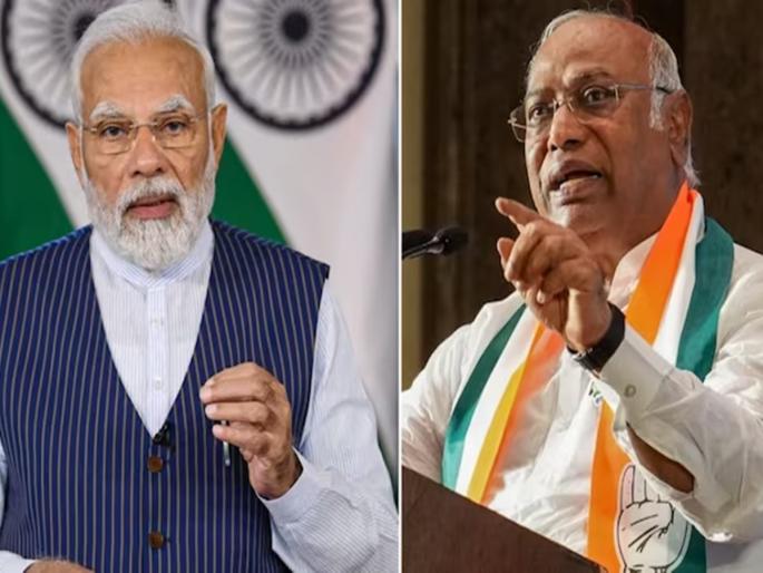 Kharge said, unemployment is the biggest issue; His mentality is that of 'Tukde Tukke Gang' - Modi | खरगे म्हणाले, बेरोजगारी हाच सर्वांत मोठा मुद्दा; मोदींचाही काँग्रेसवर पलटवार Kharge said, unemployment is the biggest issue; His mentality is that of 'Tukde Tukke Gang' - Modi | खरगे म्हणाले, बेरोजगारी हाच सर्वांत मोठा मुद्दा; मोदींचाही काँग्रेसवर पलटवार