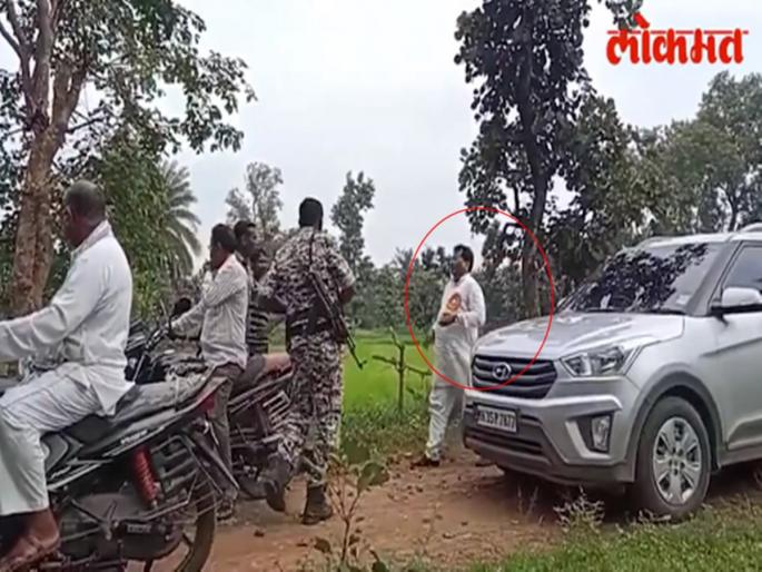Video: Villagers stopped MLA's car; Declaration of Murdabad too; The leader turned back | Video: गावकऱ्यांनी आमदारांची गाडी रोखली; मुर्दाबादच्याही घोषणा; माघारी फिरला नेता Video: Villagers stopped MLA's car; Declaration of Murdabad too; The leader turned back | Video: गावकऱ्यांनी आमदारांची गाडी रोखली; मुर्दाबादच्याही घोषणा; माघारी फिरला नेता