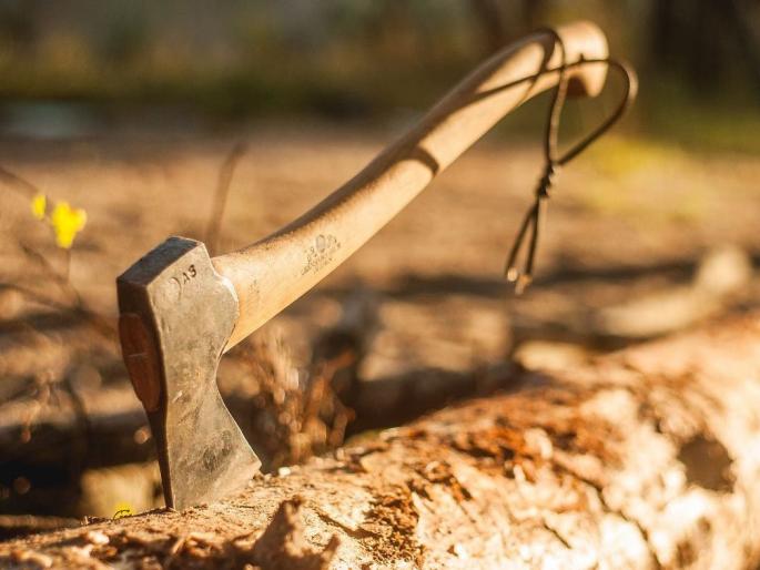 Out of suspicion, he bit his wife's cheek in anger, stabbed her with an ax on her hand | संशयावरून रागात पत्नीच्या गालाचा घेतला चावा, हातावर कुऱ्हाडीने वार Out of suspicion, he bit his wife's cheek in anger, stabbed her with an ax on her hand | संशयावरून रागात पत्नीच्या गालाचा घेतला चावा, हातावर कुऱ्हाडीने वार