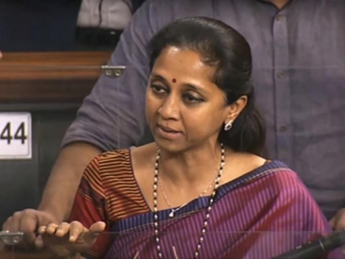 Surpriya Sule: Inflation yesterday, today Kashmiri Pandit, Supriya Sule again in the Lok Sabha | Surpriya Sule: आधी महागाई, आता काश्मिरी पंडित; लोकसभेत पुन्हा कडाडल्या सुप्रिया सुळे Surpriya Sule: Inflation yesterday, today Kashmiri Pandit, Supriya Sule again in the Lok Sabha | Surpriya Sule: आधी महागाई, आता काश्मिरी पंडित; लोकसभेत पुन्हा कडाडल्या सुप्रिया सुळे