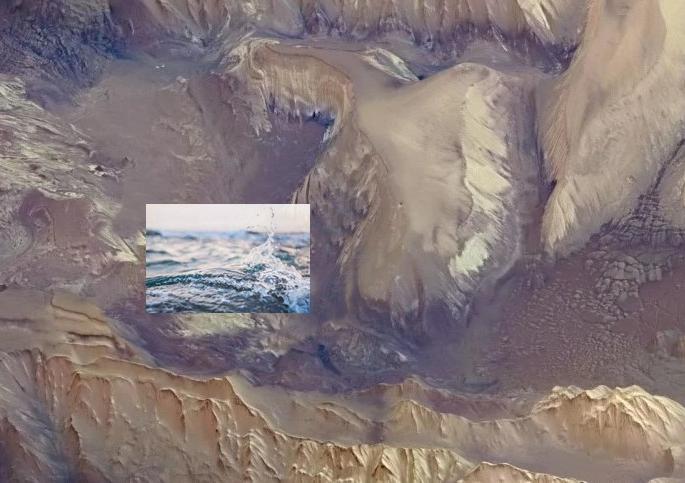 Water on Mars: Scientists claim that there is a huge reservoir of water at only 3 feet on Mars | Water on Mars : मंगळ ग्रहावर केवळ 3 फुटावर पाण्याचा मोठा साठा, वैज्ञानिकांचा दावा