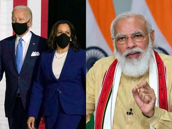 Congratulations from Modi to Joe Biden and Harry Harris, looking forward to working with you | तुमच्यासोबत काम करण्यास उत्सुक, मोदींकडून जो बायडन अन् कमला हॅरिसचं अभिनंदन Congratulations from Modi to Joe Biden and Harry Harris, looking forward to working with you | तुमच्यासोबत काम करण्यास उत्सुक, मोदींकडून जो बायडन अन् कमला हॅरिसचं अभिनंदन