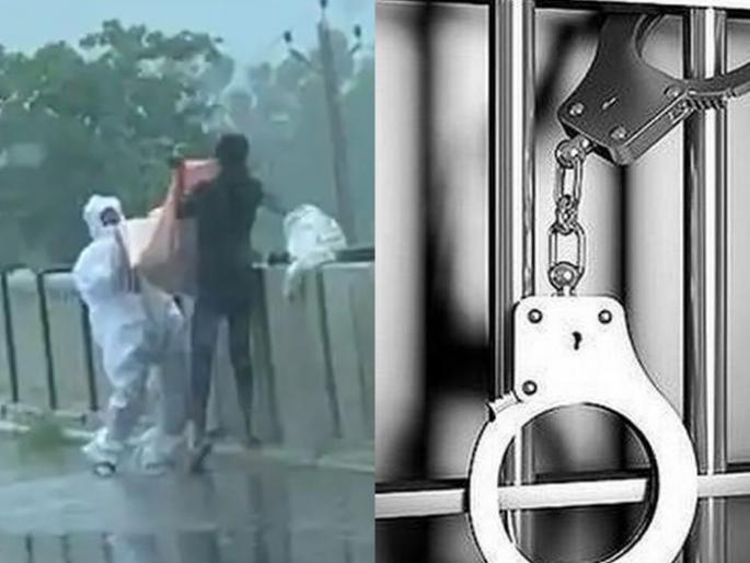 Immediate action in case of dumping of bodies in river, arrest of two late at night in balrampur | मृतदेह नदीत फेकल्याप्रकरणी तातडीने कारवाई, रात्री उशिरा दोघांना अटक Immediate action in case of dumping of bodies in river, arrest of two late at night in balrampur | मृतदेह नदीत फेकल्याप्रकरणी तातडीने कारवाई, रात्री उशिरा दोघांना अटक