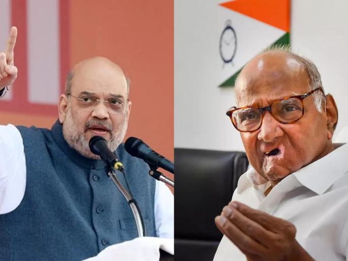 Sharad Pawar: "Ram temple should be announced by priest", Sharad Pawar advises home minister Amit Shah | Sharad Pawar: "राम मंदिराची घोषणा पुजाऱ्याने करायला हवी", शरद पवारांचा अमित शहांना टोला Sharad Pawar: "Ram temple should be announced by priest", Sharad Pawar advises home minister Amit Shah | Sharad Pawar: "राम मंदिराची घोषणा पुजाऱ्याने करायला हवी", शरद पवारांचा अमित शहांना टोला