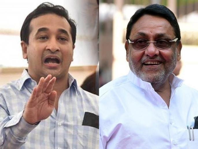 Minister Nawab Malik mocks Nitesh Rane, shares cocktail photo of cock and cat | मंत्री नवाब मलिकांनी उडवली नितेश राणेंची खिल्ली, शेअर केला 'कॉक'टेल फोटो Minister Nawab Malik mocks Nitesh Rane, shares cocktail photo of cock and cat | मंत्री नवाब मलिकांनी उडवली नितेश राणेंची खिल्ली, शेअर केला 'कॉक'टेल फोटो